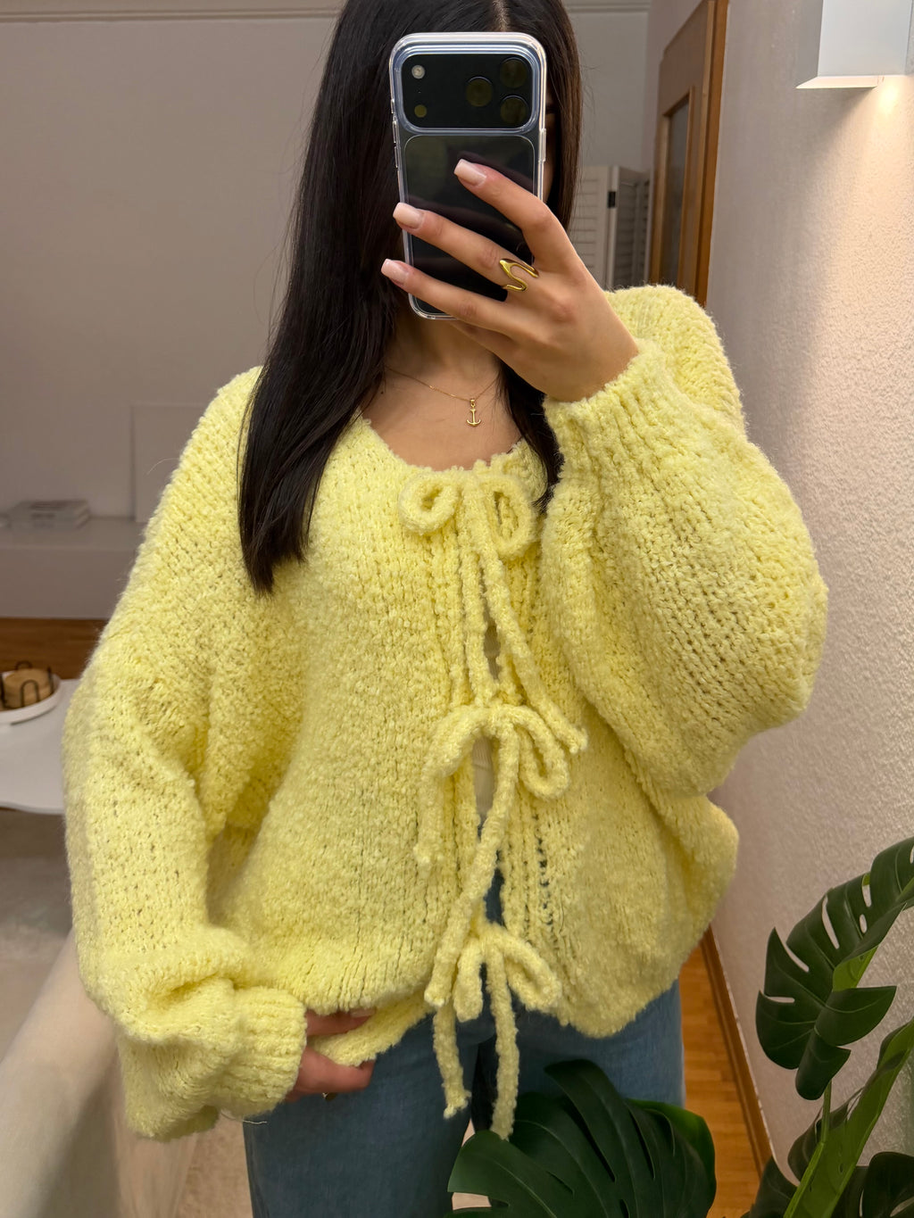 Oversized Cardigan 'Schleifi‘