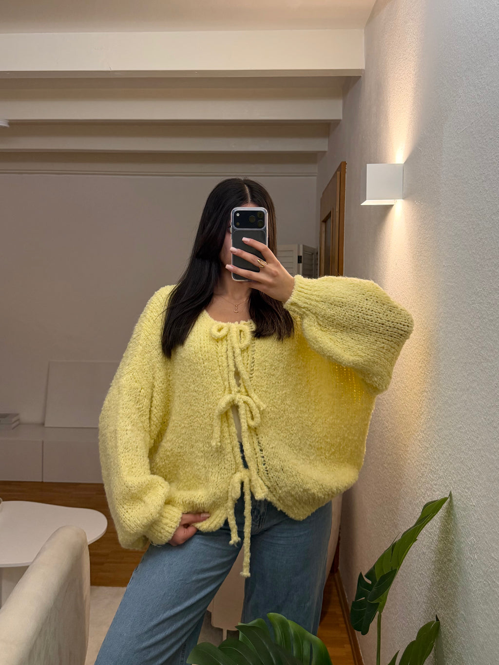 Oversized Cardigan 'Schleifi‘